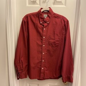 Untucked Button Down Shirt from J Crew